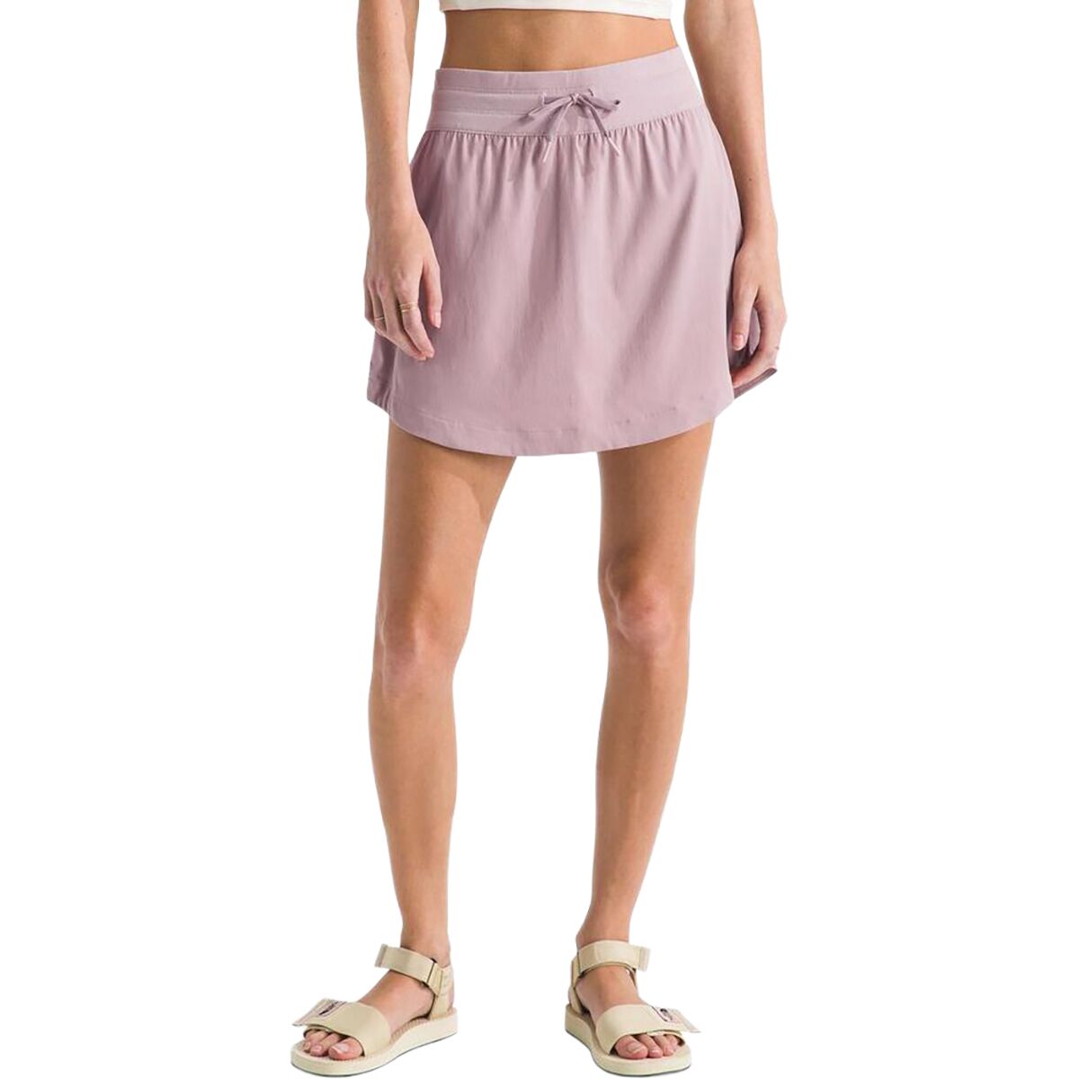 Image of The North Face Aphrodite Arise Skirt - Women's Metal Pink, XS