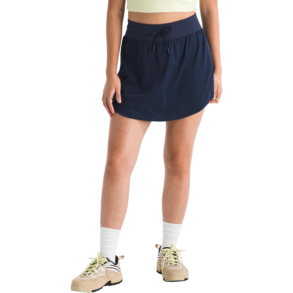 Image of The North Face Aphrodite Arise Skirt - Women's Summit Navy, L