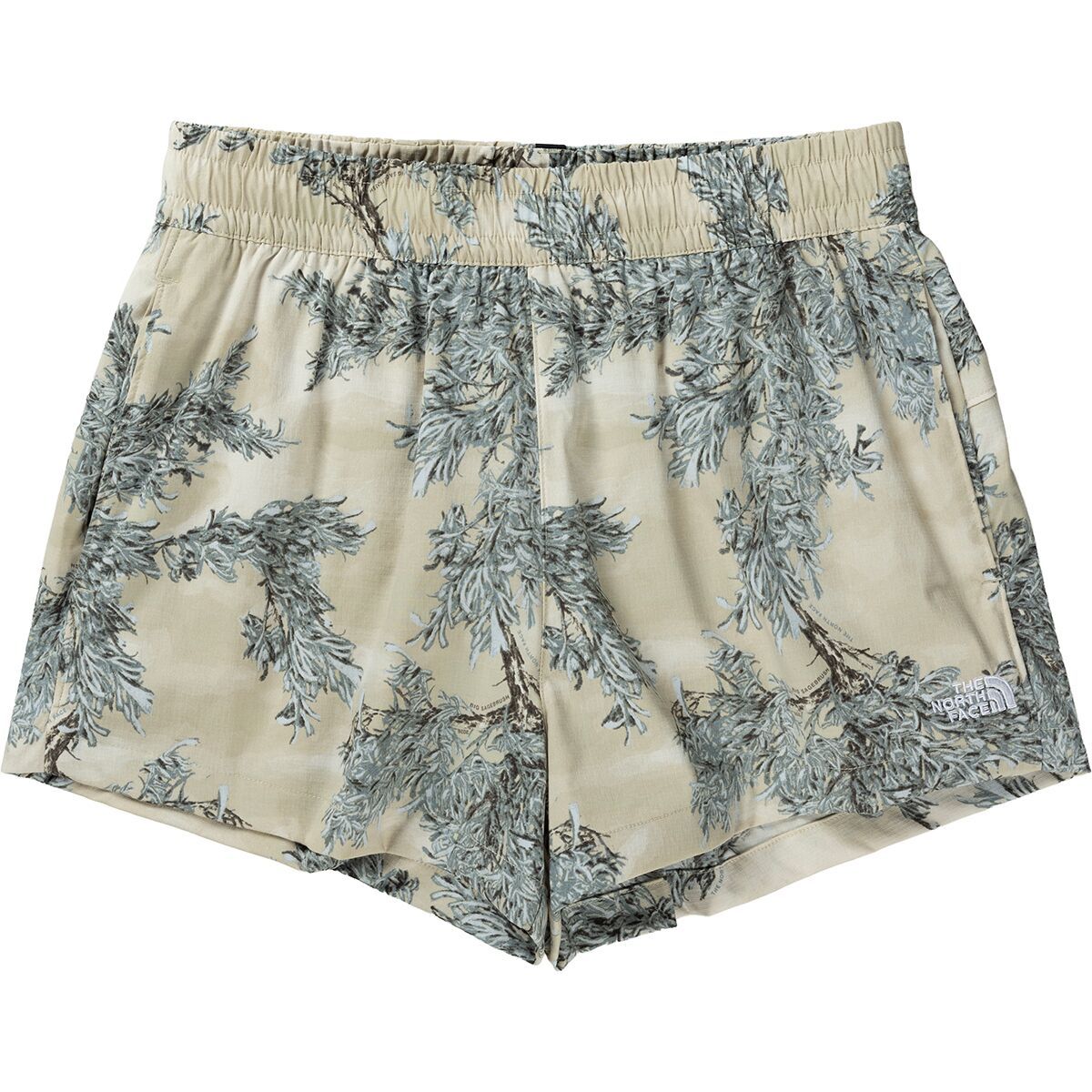 Image of The North Face Class V Pathfinder Pull-On 3in Print Short - Women's Desert Stone Big Sagebrush Print, XL