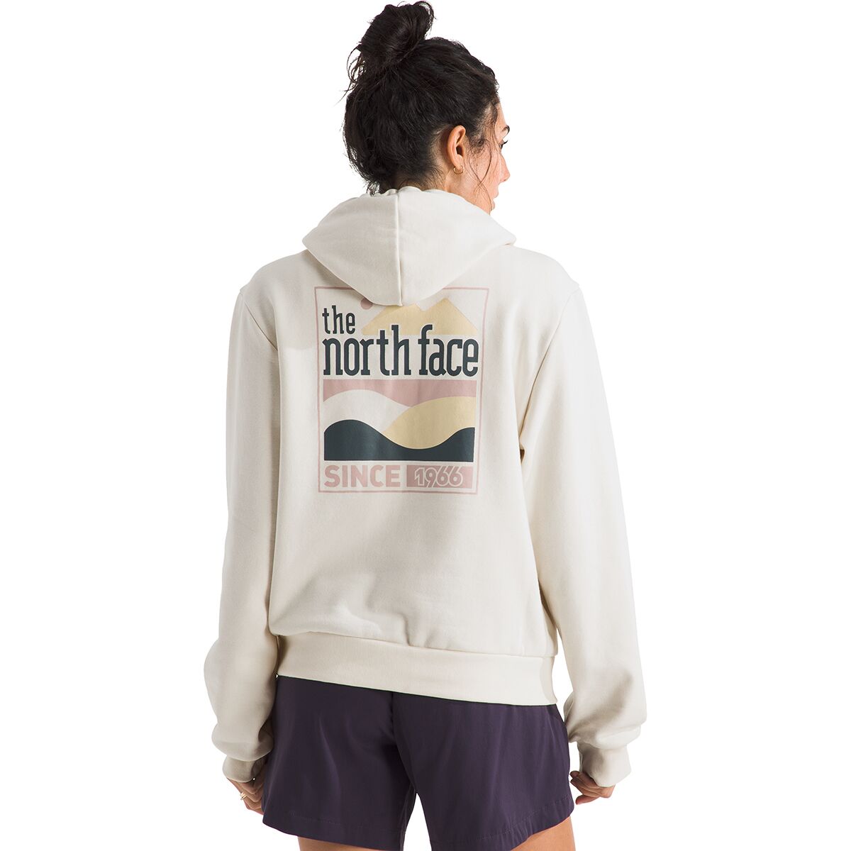 Image of The North Face Exploring Since 66 Regular Hoodie - Women's White Dune, S