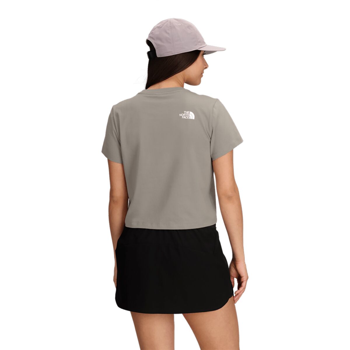 Image of The North Face Flora Embro Regular Graphic Short-Sleeve T-Shirt - Women's Stone Slab, XS