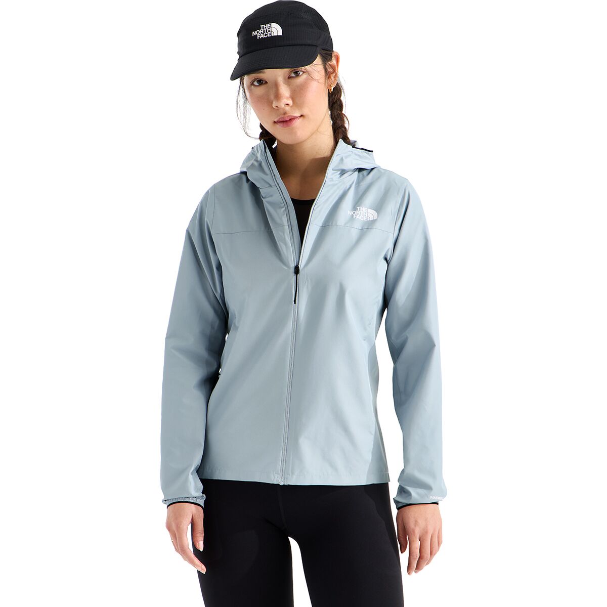 Image of The North Face Fontanales Wind Jacket - Women's Frost Grey, XS