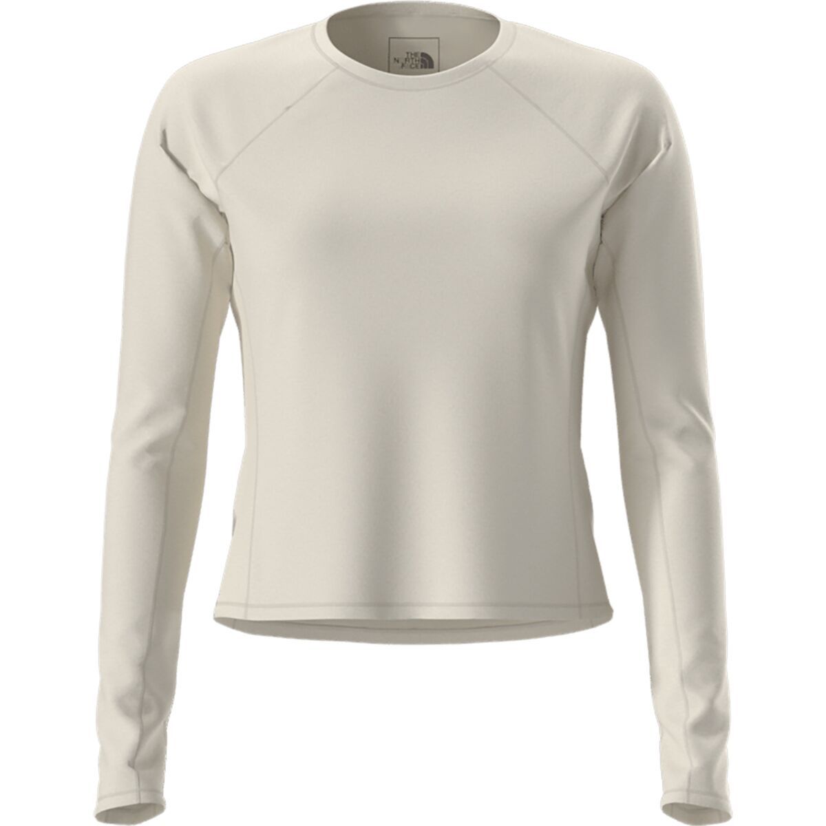 Image of The North Face Jaida Long-Sleeve Shirt - Women's White Dune Light Heather, S