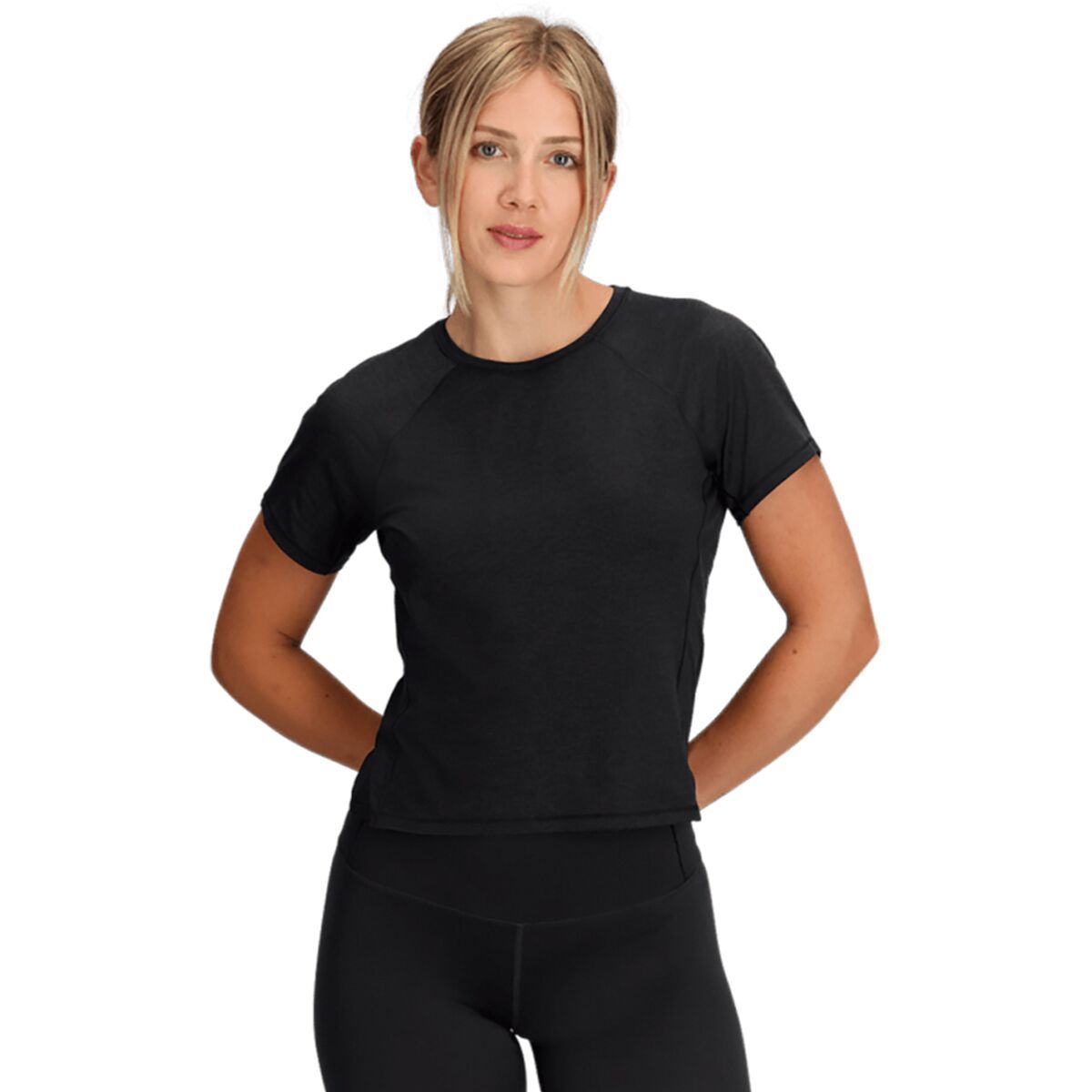 Image of The North Face Jaida Short-Sleeve T-Shirt - Women's TNF Black Dark Heather, L
