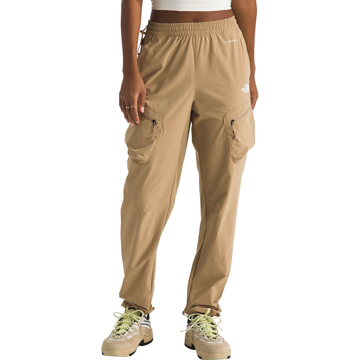 Image of The North Face Packable Regular Straight Jogger - Women's Kelp Tan, M/Reg