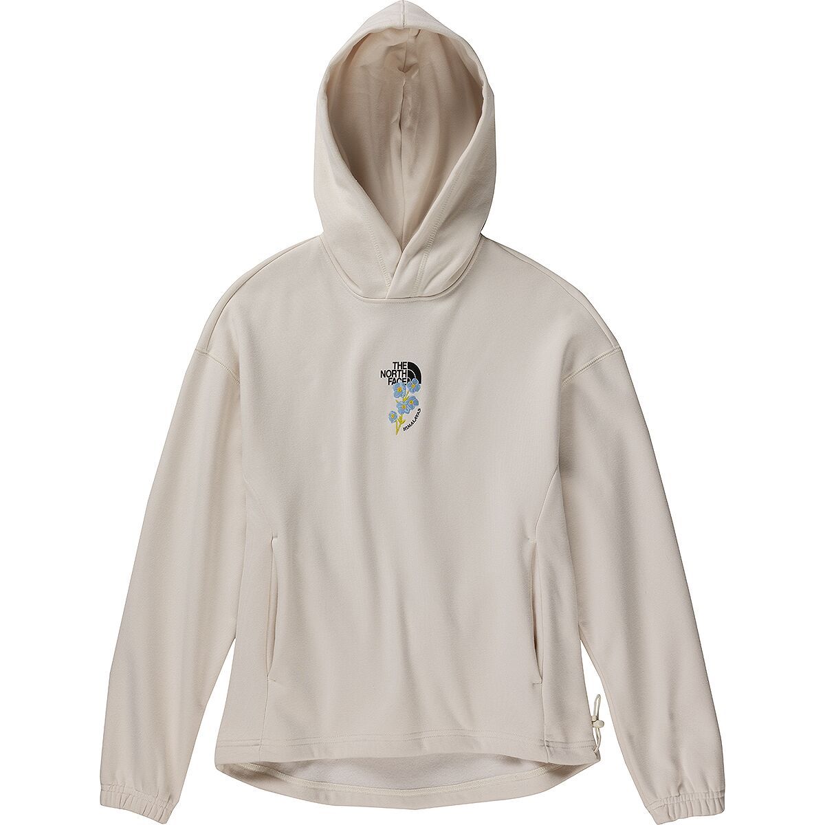 Image of The North Face Places We Love Hoodie - Himalayan Blue Poppy - Women's White Dune, L
