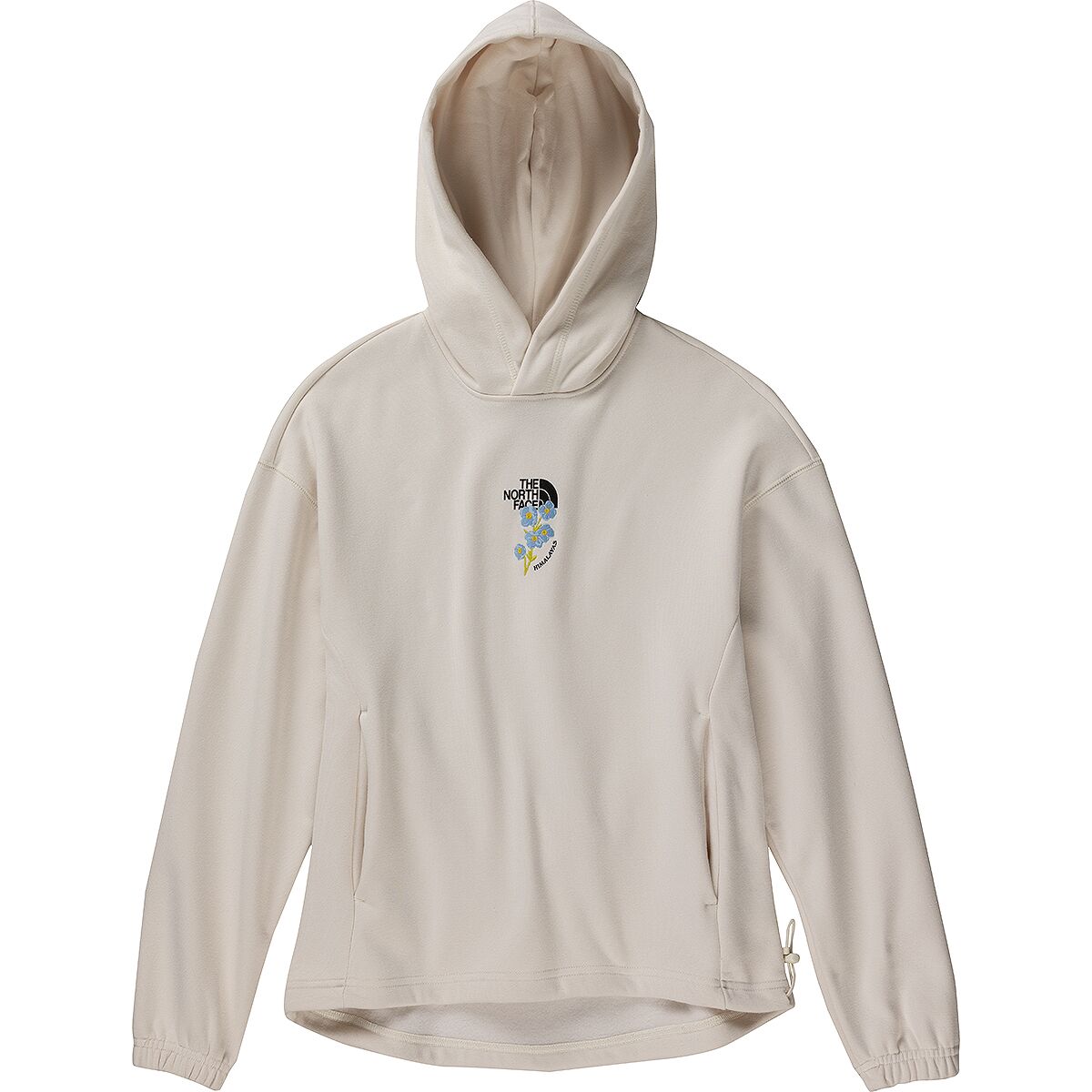 Image of The North Face Places We Love Hoodie - Himalayan Blue Poppy - Women's White Dune, S