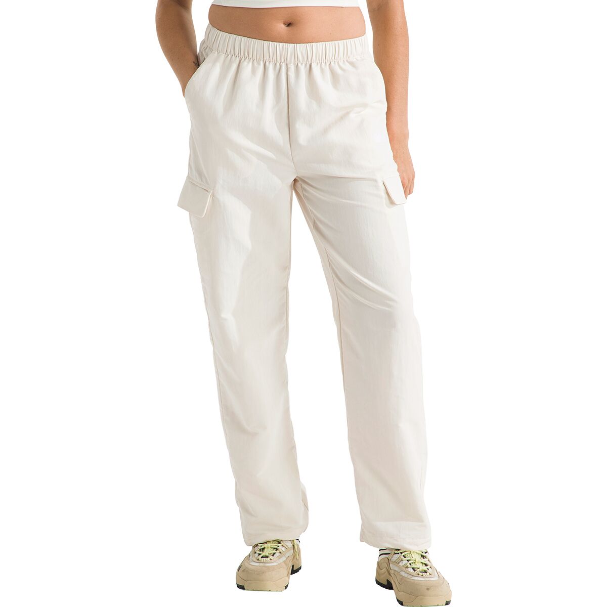 Image of The North Face TNF Easy Wind Cargo Pant - Women's White Dune, XL/Reg