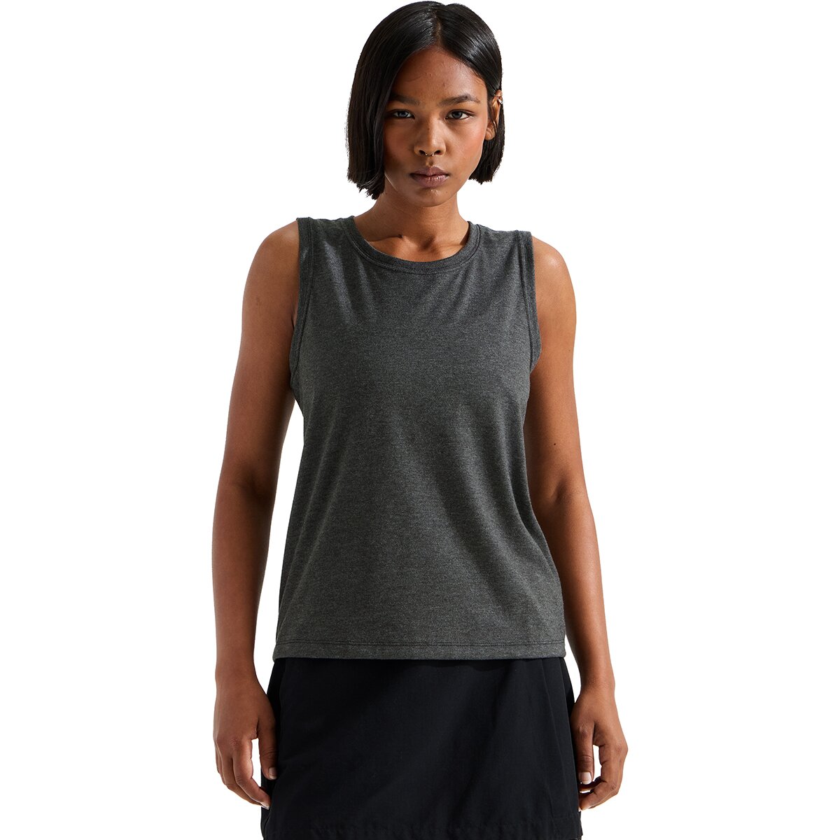 Image of The North Face Tri-Blend Tank Top - Women's TNF Black Heather, S