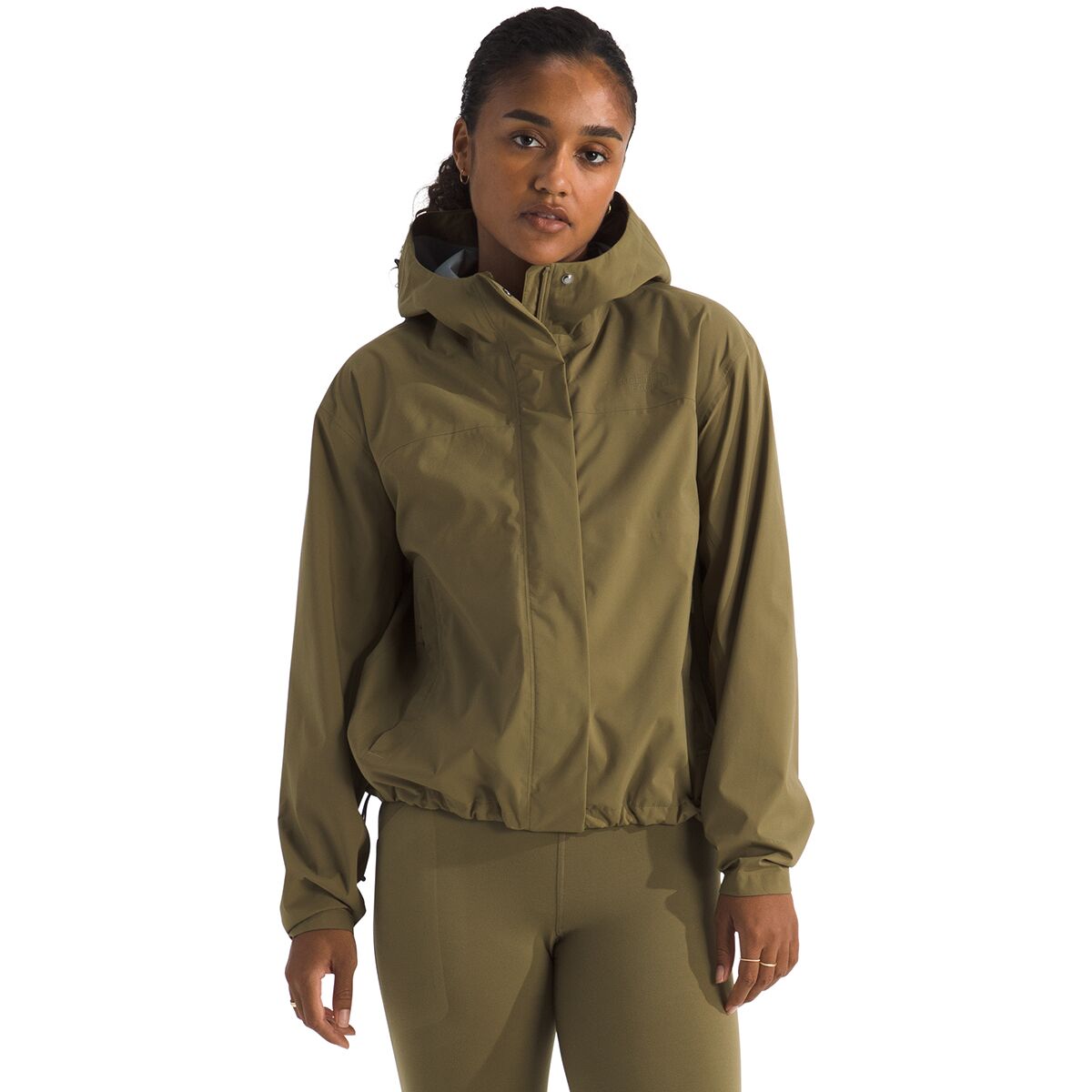 Image of The North Face Voyage Rain 3L Hooded Jacket - Women's Cedar, XL