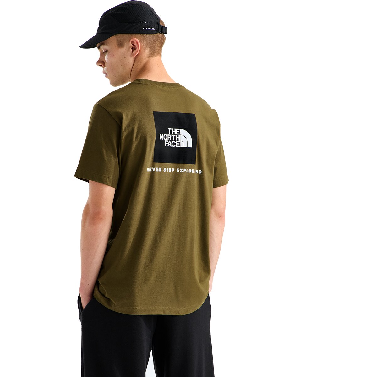 Image of The North Face Evolution Box NSE Regular Short-Sleeve T-Shirt - Men's Caraway Seed, S