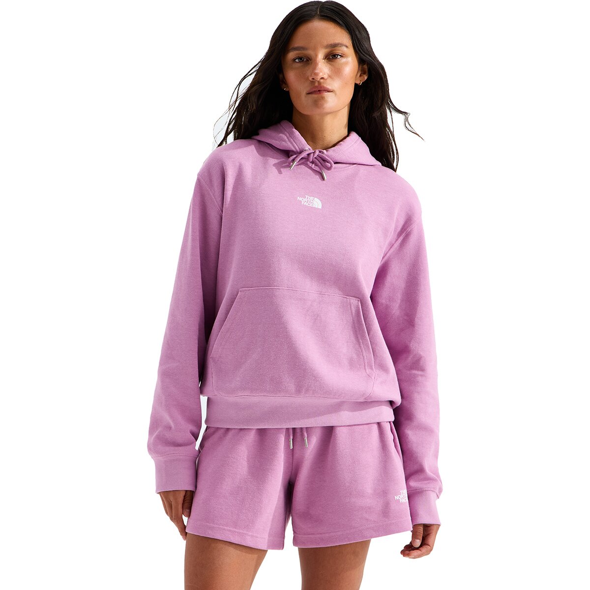 Image of The North Face TNF Double Knit Hoodie - Women's Hushed Lavender, XS
