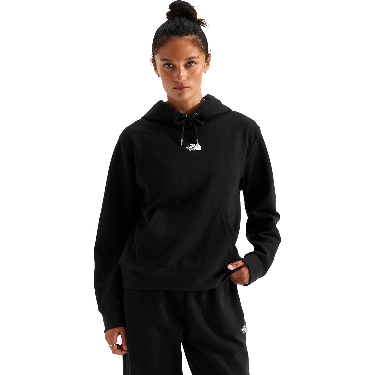 Image of The North Face TNF Double Knit Hoodie - Women's TNF Black, M