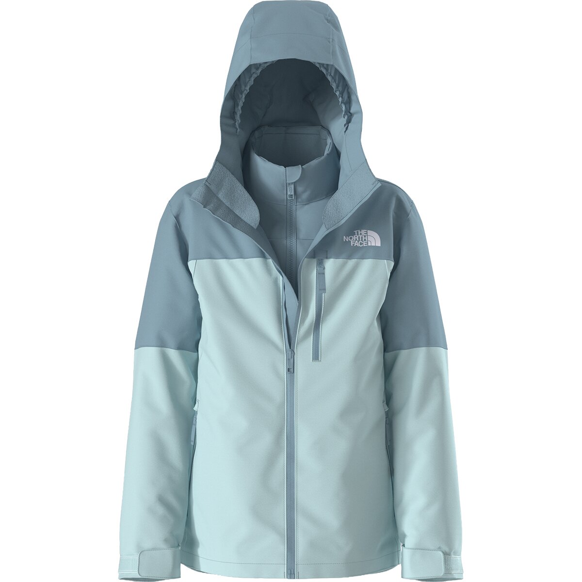 Image of The North Face Freedom Triclimate 3-N-1 Jacket - Kids' Pale Teal/Glacier, L