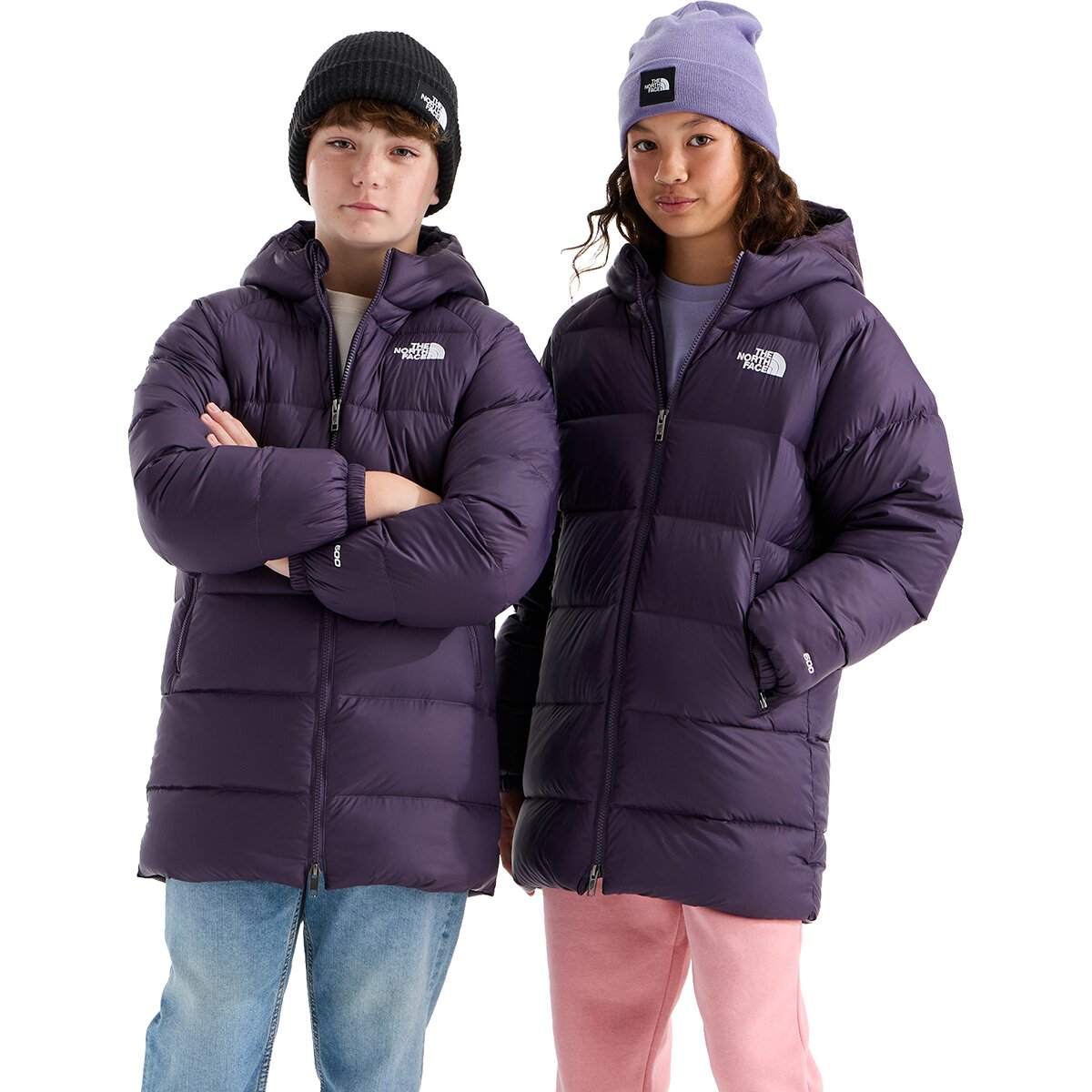 Image of The North Face Hydrenalite Down Hooded Parka - Kids' Endless Dusk, L