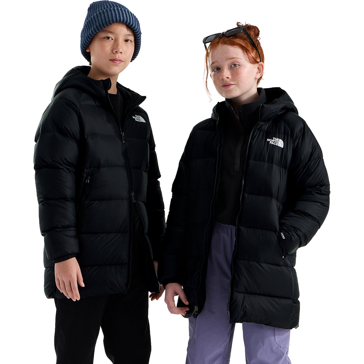 Image of The North Face Hydrenalite Down Hooded Parka - Kids' TNF Black, M
