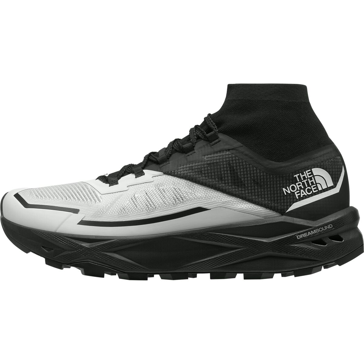 The North Face Offtrail Ultra Trail Running Shoe - Men's White Ash/TNF Black, 13.0