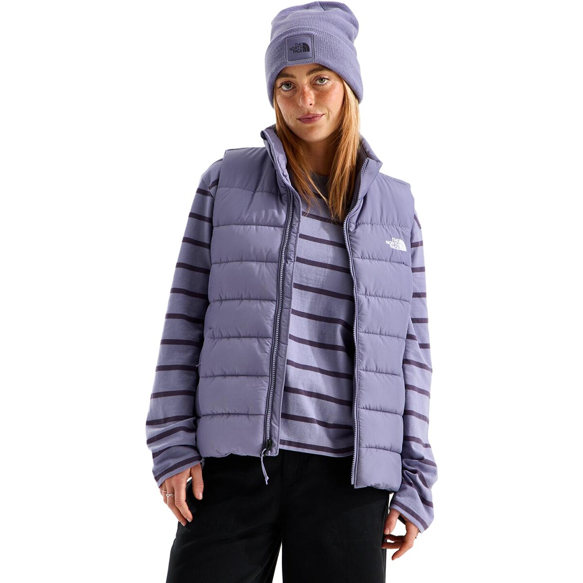 Image of The North Face Aconcagua Down Vest - Women's Grounded Plum, L