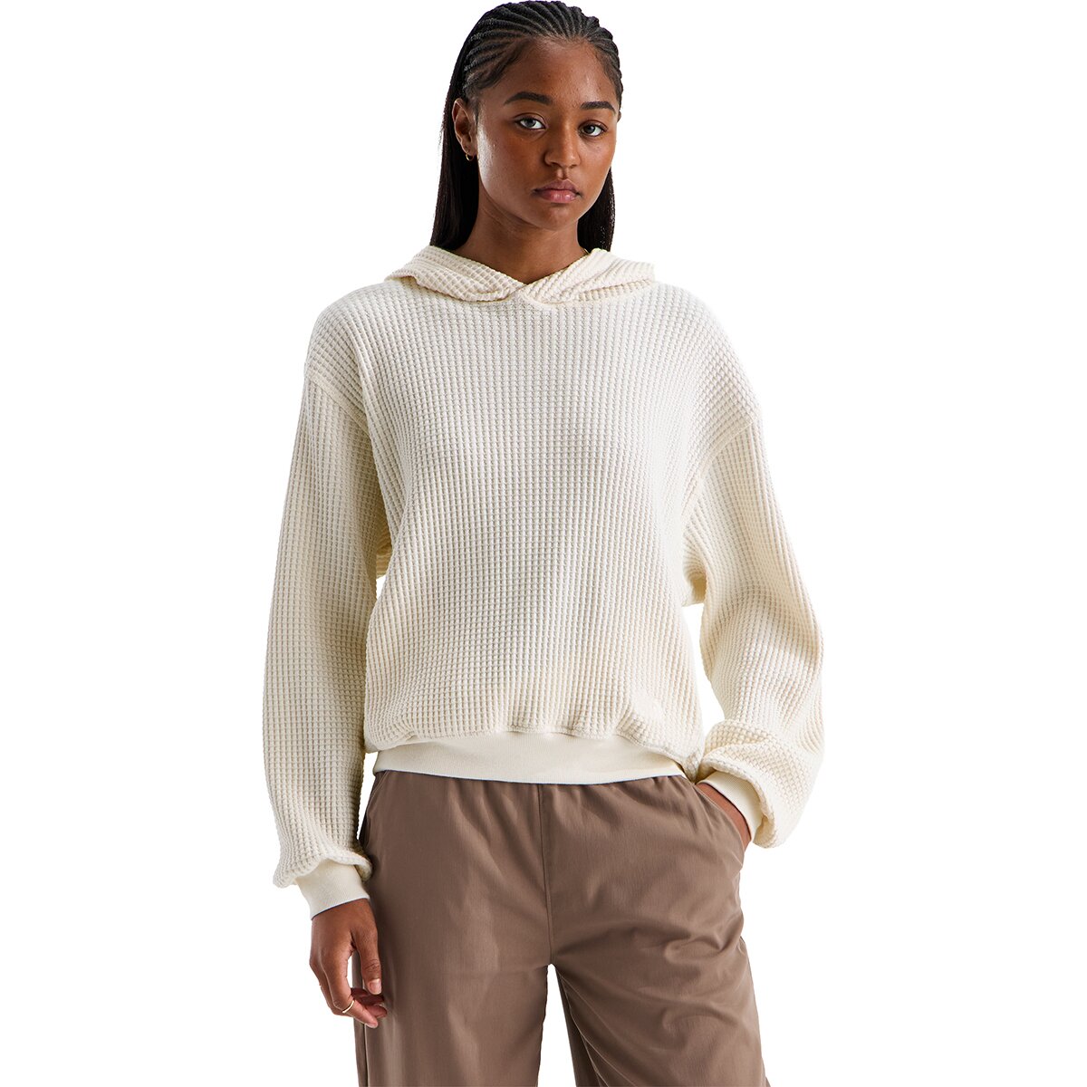 Image of The North Face Chabot 2.0 Hoodie - Women's White Dune, S