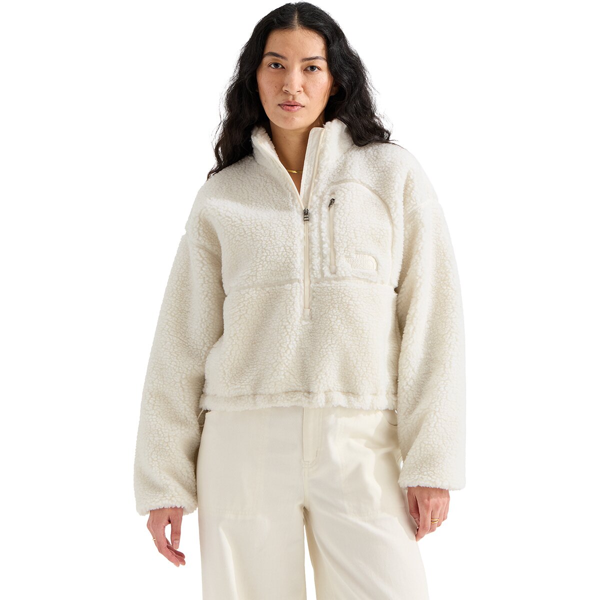Image of The North Face Extreme Pile 2 Pullover - Women's White Dune, XS