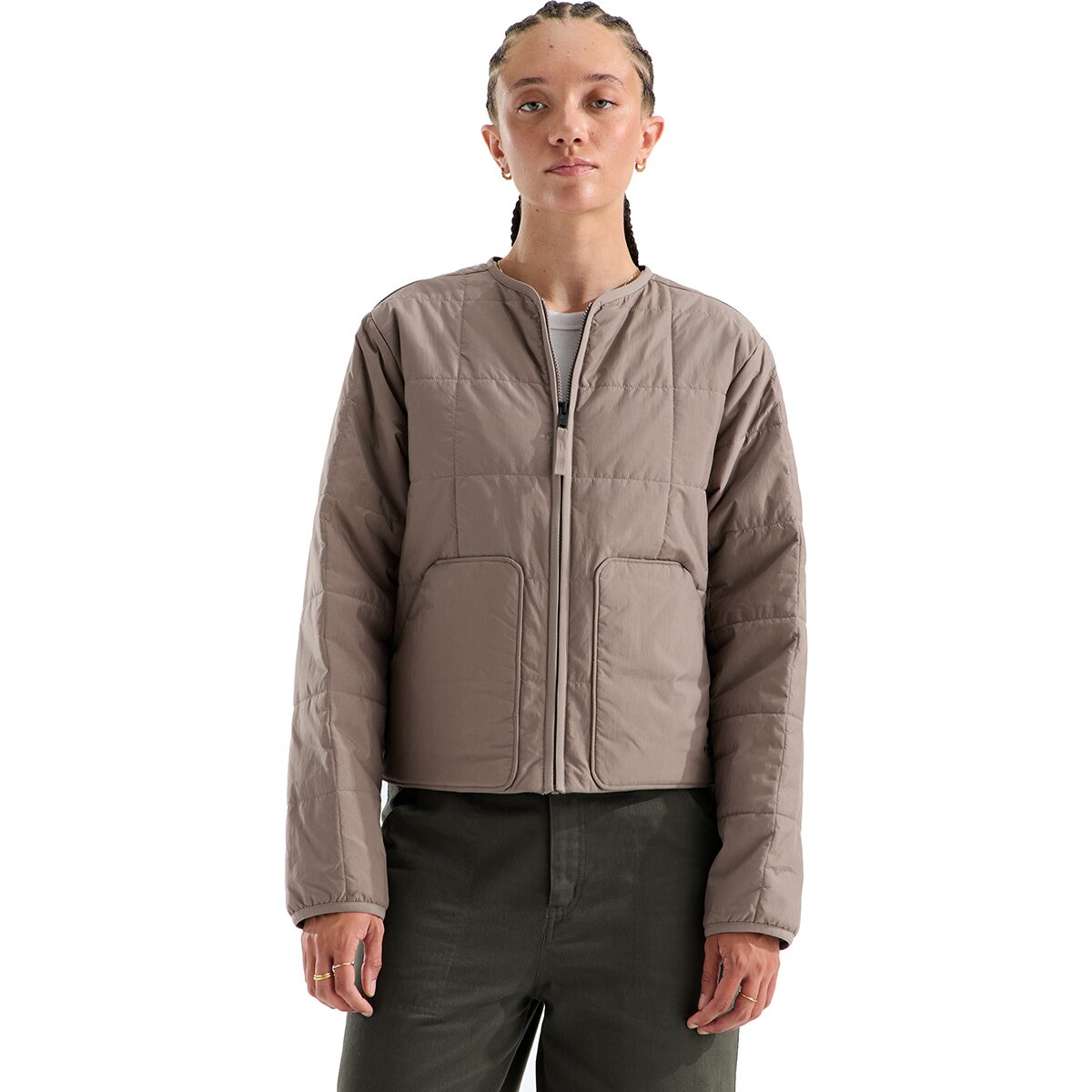 Image of The North Face Lhotse LT Insulated Jacket - Women's Garnet, M