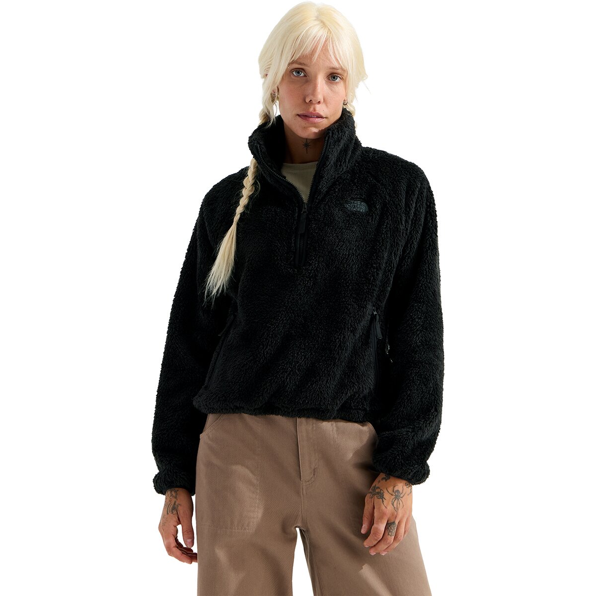 Image of The North Face Osito Evolve 1/2-Zip Jacket - Women's TNF Black, L
