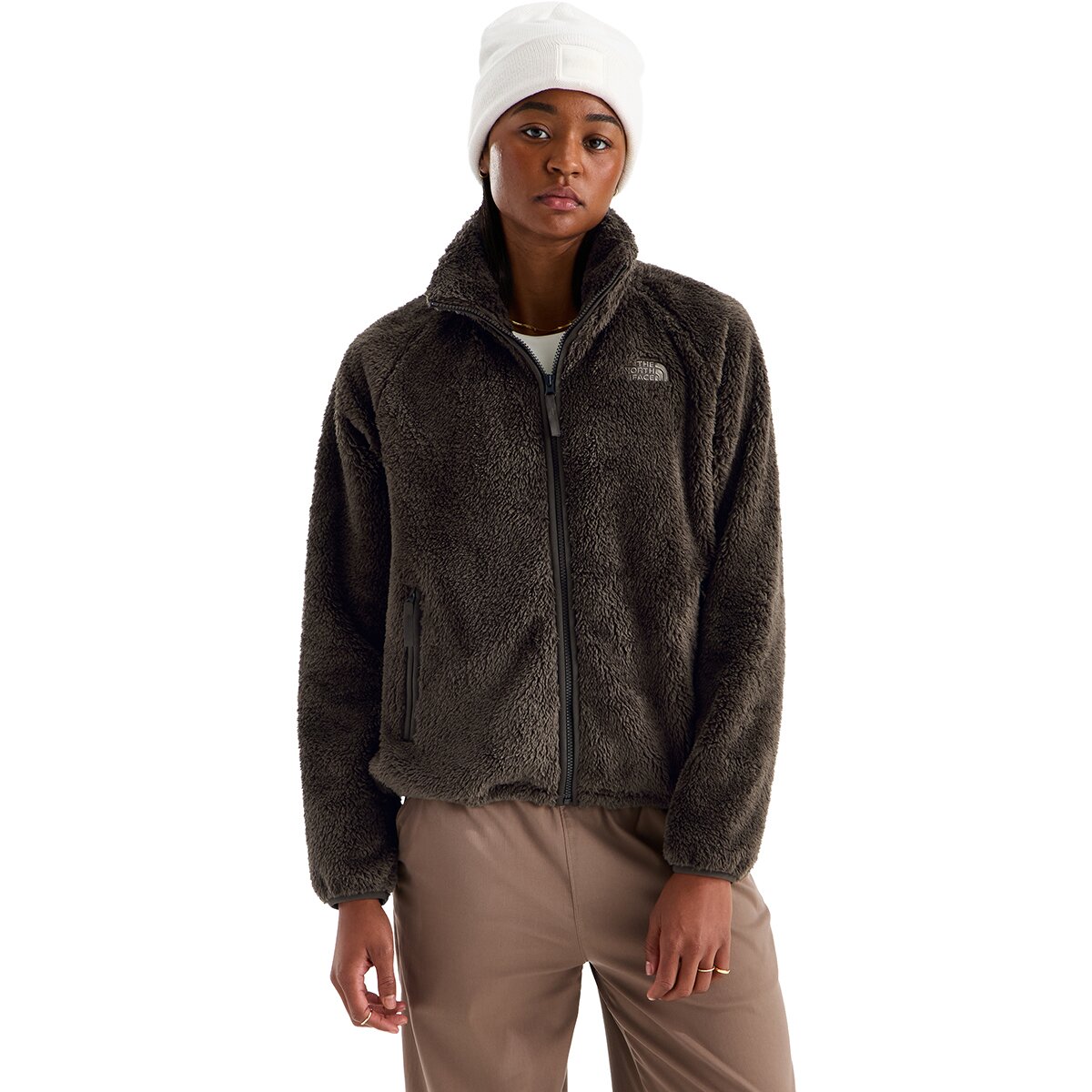 Image of The North Face Osito Evolve Full-Zip Jacket - Women's Dark Chestnut, XS