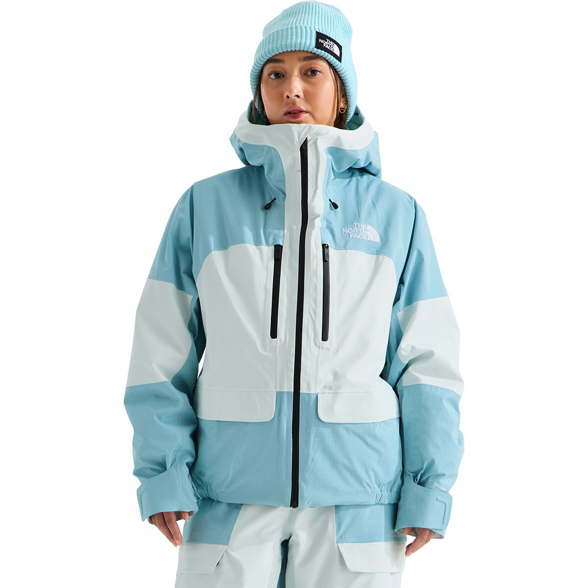 Image of The North Face Powstar Jacket - Women's Glacier/Pearl Stone, S