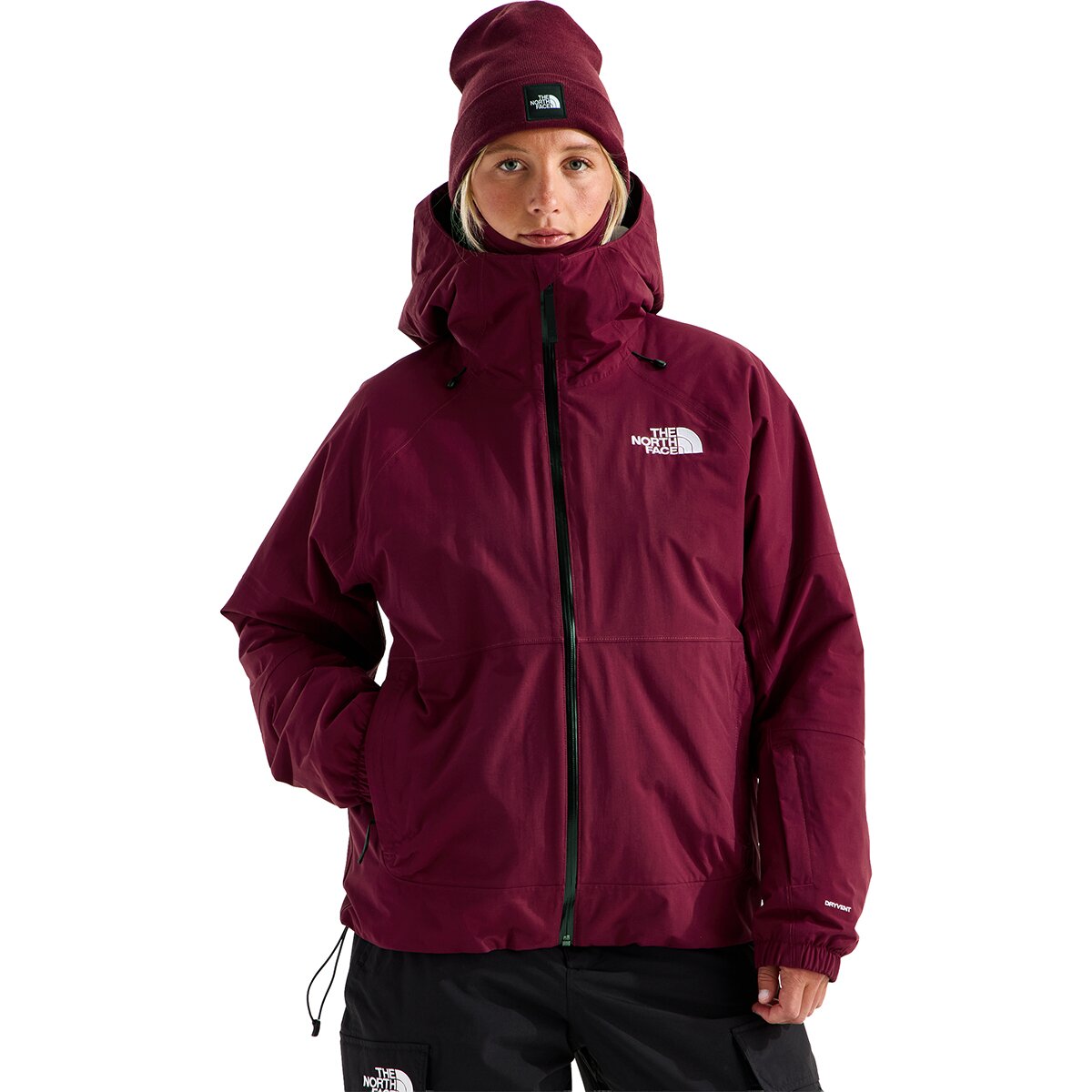 Image of The North Face Slaydee Insulated Jacket - Women's Burgundy Crush, L