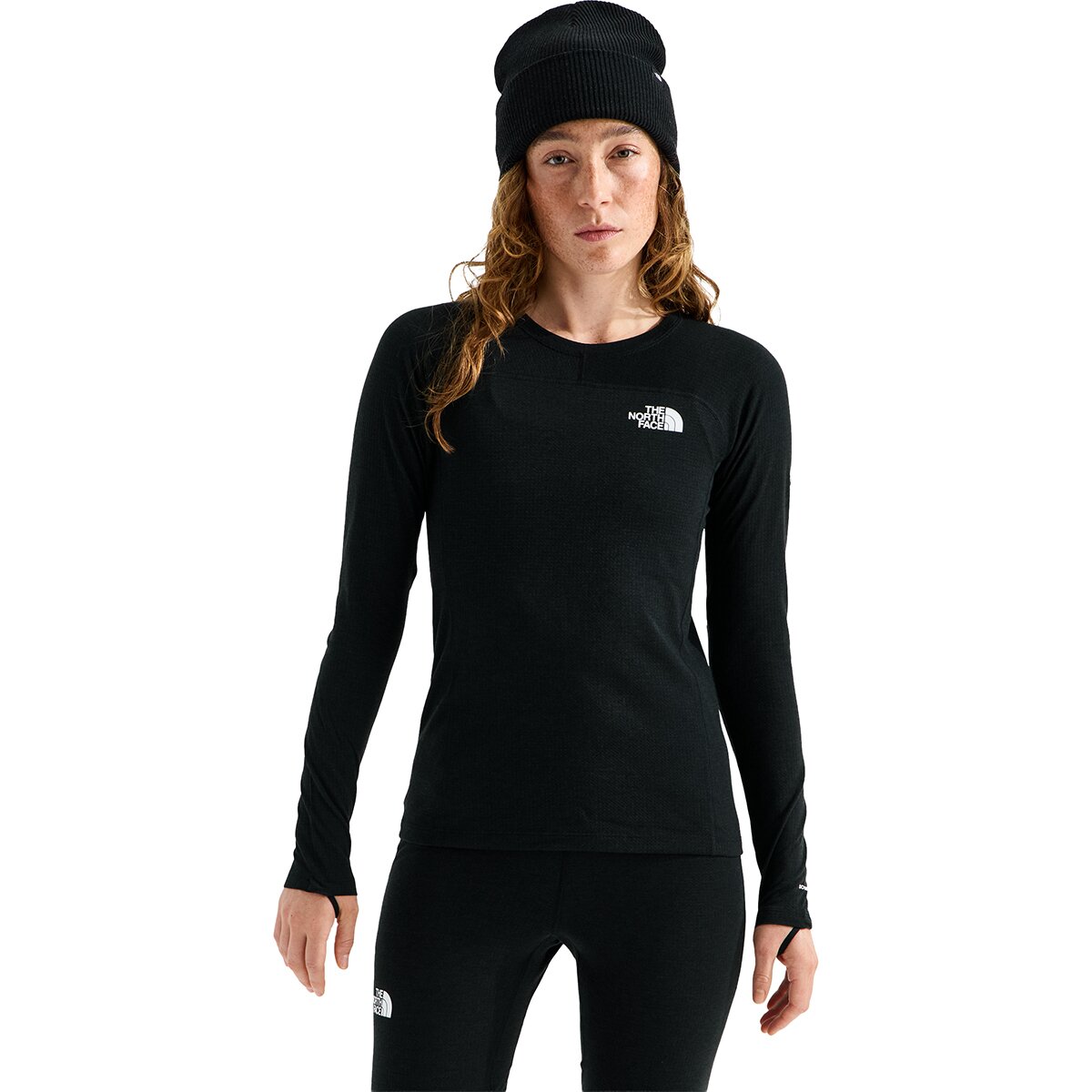 Image of The North Face Summit Pro Baselayer Crew Top - Women's TNF Black, XS