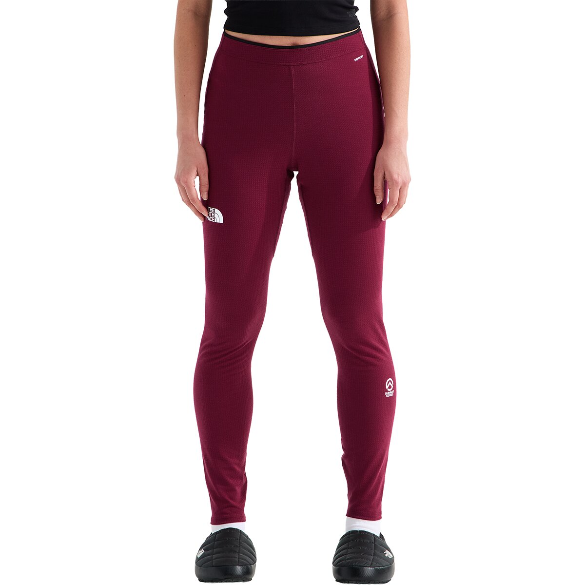 Image of The North Face Summit Pro Baselayer Tight - Women's Burgundy Crush, XL