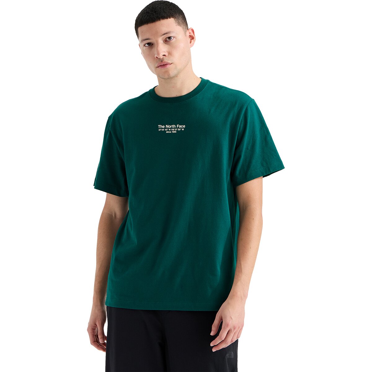 Image of The North Face AXYS Short-Sleeve T-Shirt - Men's Pacific Teal, XL