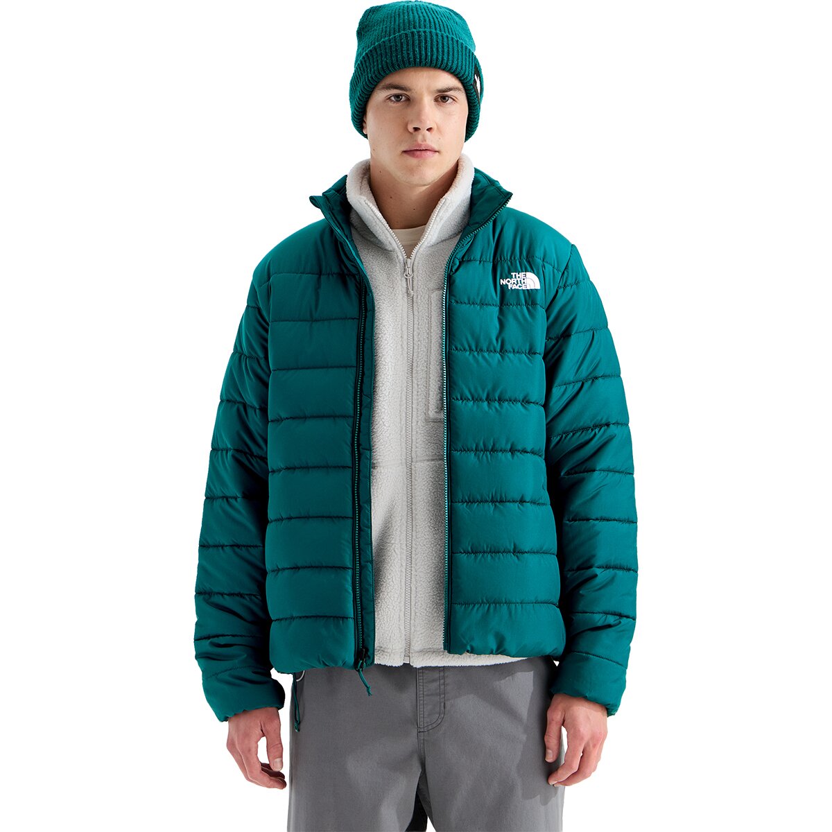 Image of The North Face Aconcagua Jacket - Men's Pacific Teal, S