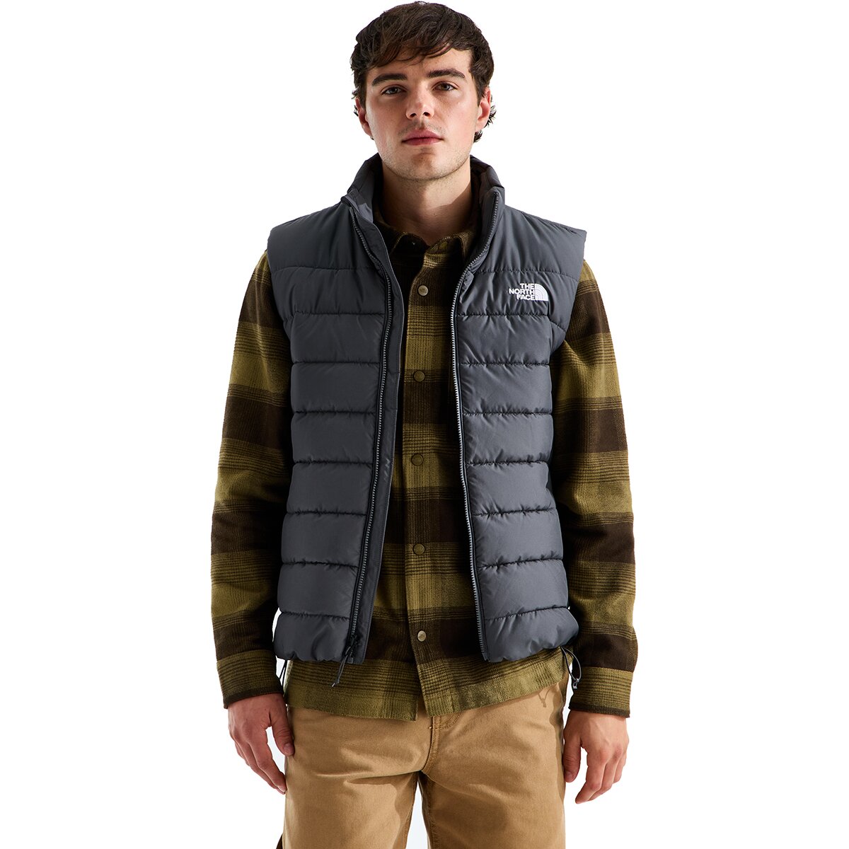 Image of The North Face Aconcagua Vest - Men's Anthracite Grey, XXL