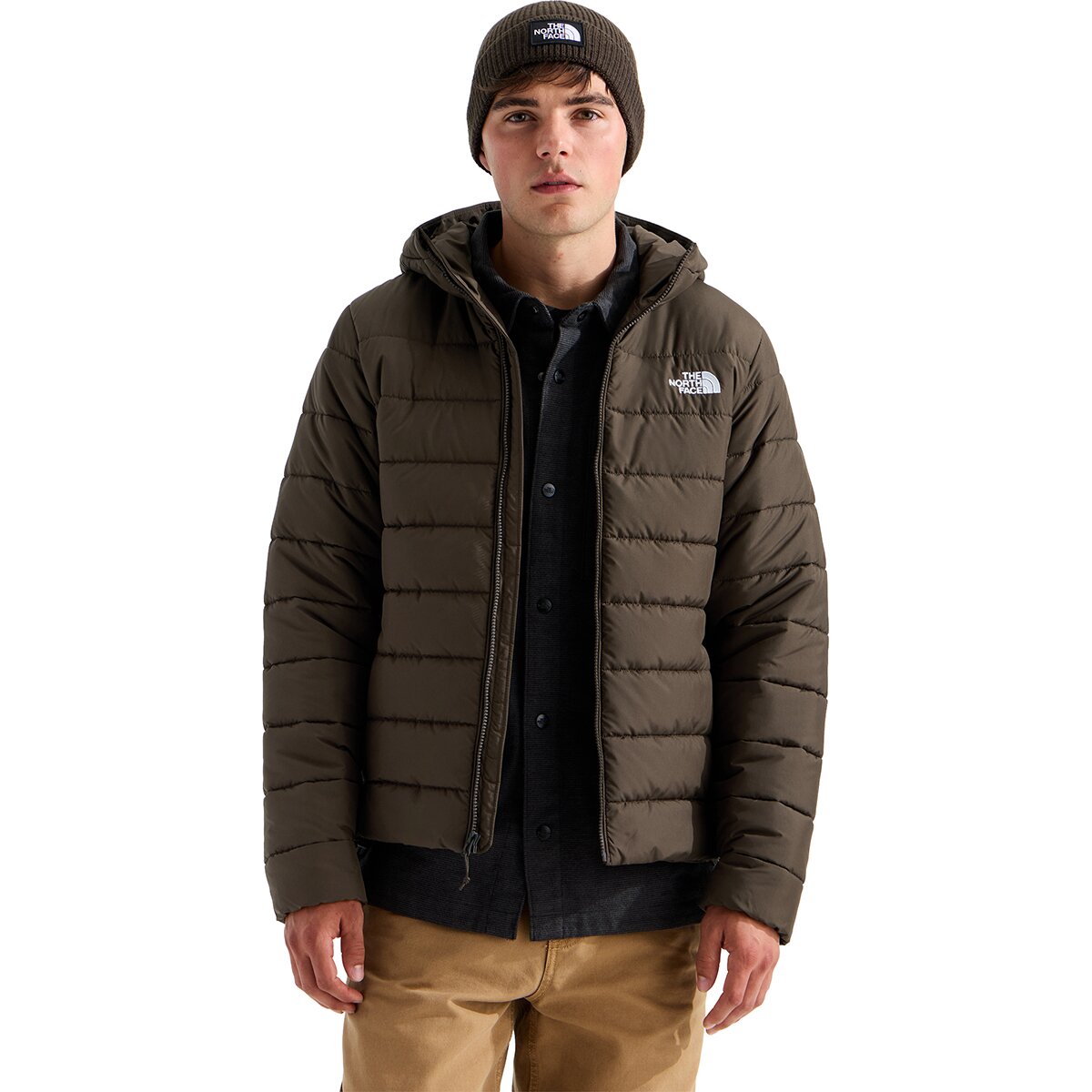 Image of The North Face Aconcagua Hooded Jacket - Men's Dark Chestnut, S