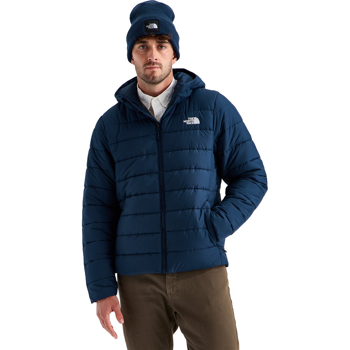 Image of The North Face Aconcagua Hooded Jacket - Men's Summit Navy, S