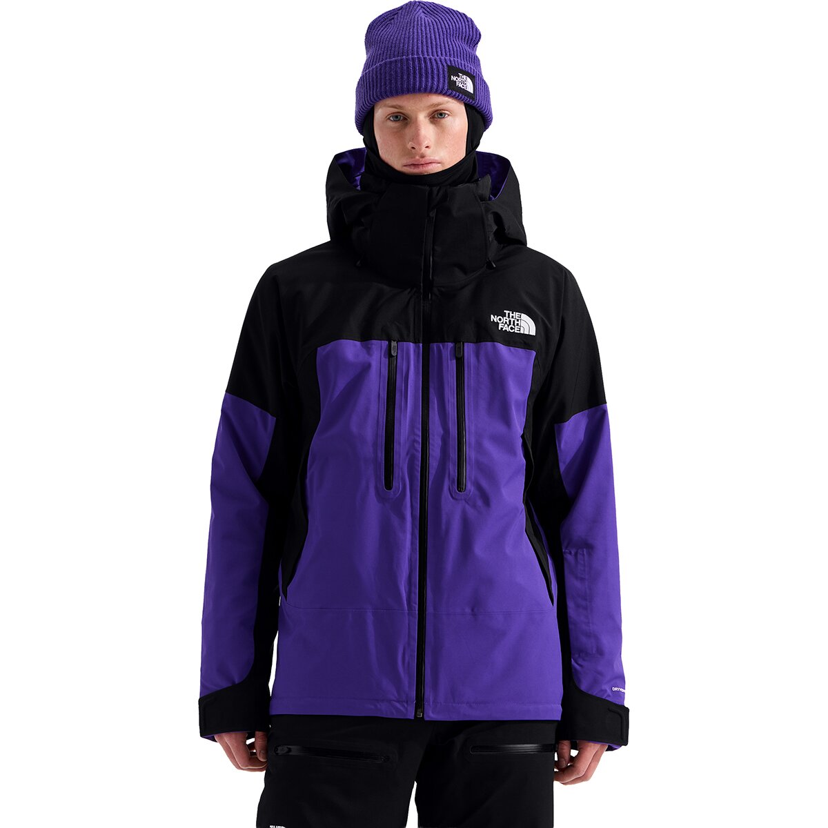 Image of The North Face Chakal Jacket - Men's Peak Purple/TNF Black, M