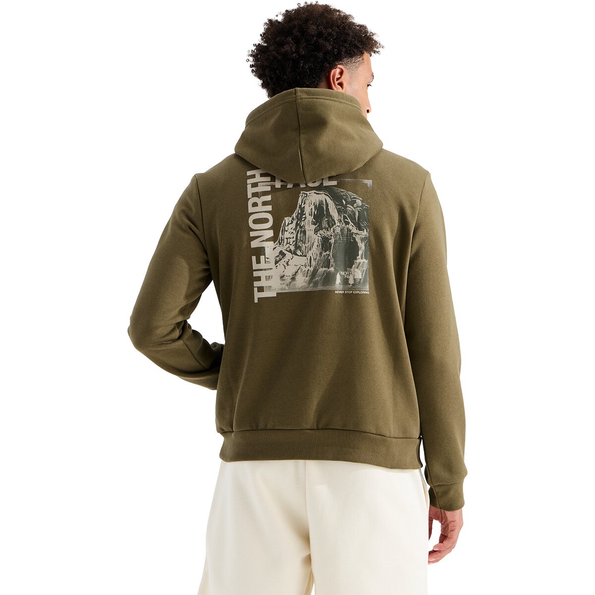 Image of The North Face Evolution Half Dome Photo Regular Hoodie - Men's Caraway Seed, 3XL