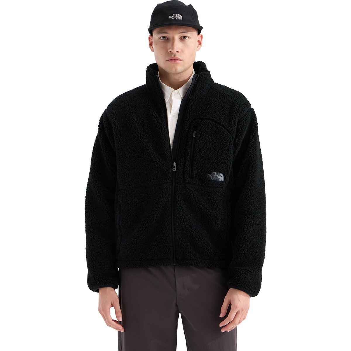 Image of The North Face Extreme Pile 2 Full-Zip Jacket - Men's TNF Black, XXL