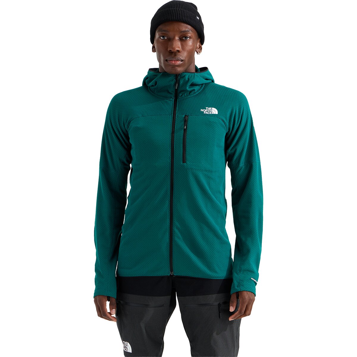 Image of The North Face Summit FUTUREFLEECE Full-Zip Hoodie - Men's Pacific Teal, S