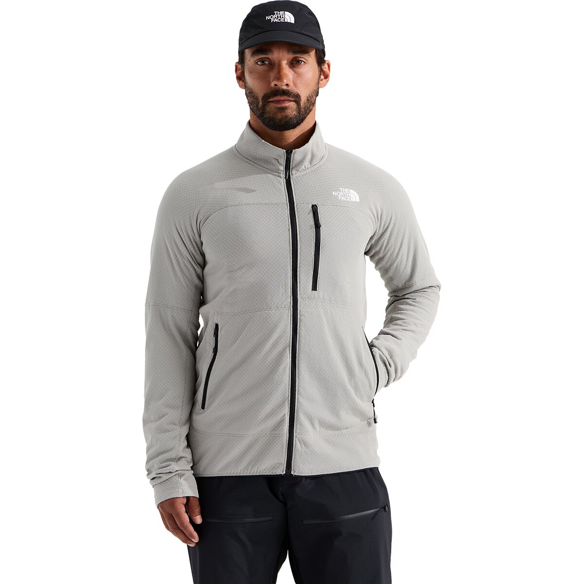 Image of The North Face Summit FUTUREFLEECE Full-Zip Jacket - Men's Stone Slab, S