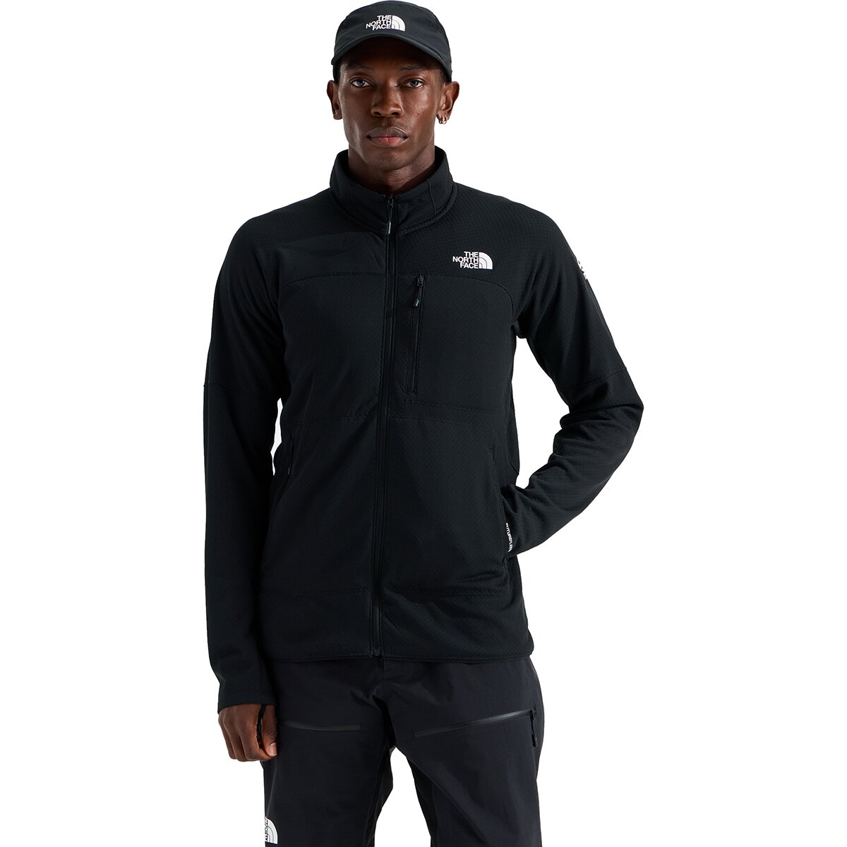 Image of The North Face Summit FUTUREFLEECE Full-Zip Jacket - Men's TNF Black, S