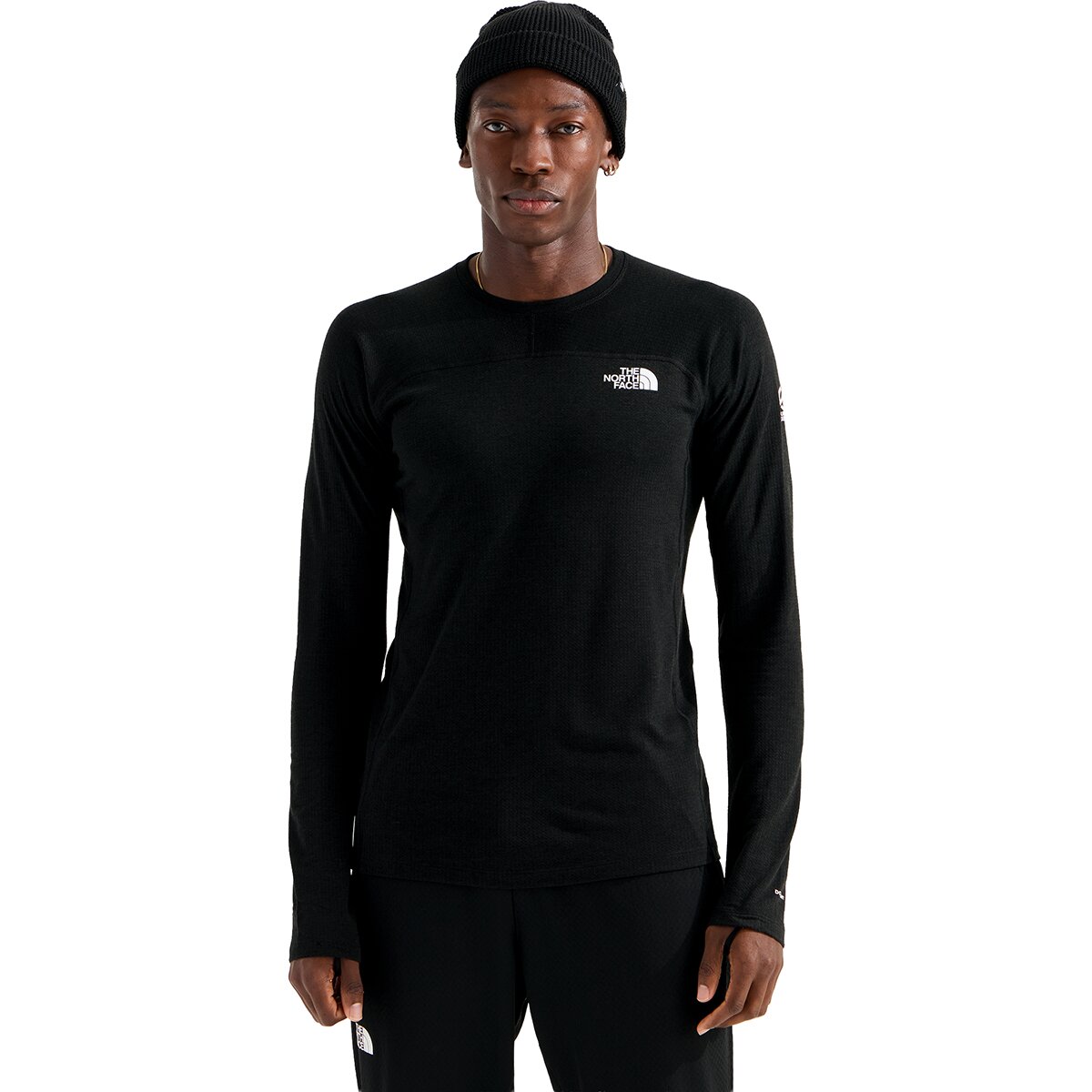 Image of The North Face Summit Pro Baselayer Crew Top - Men's TNF Black, S