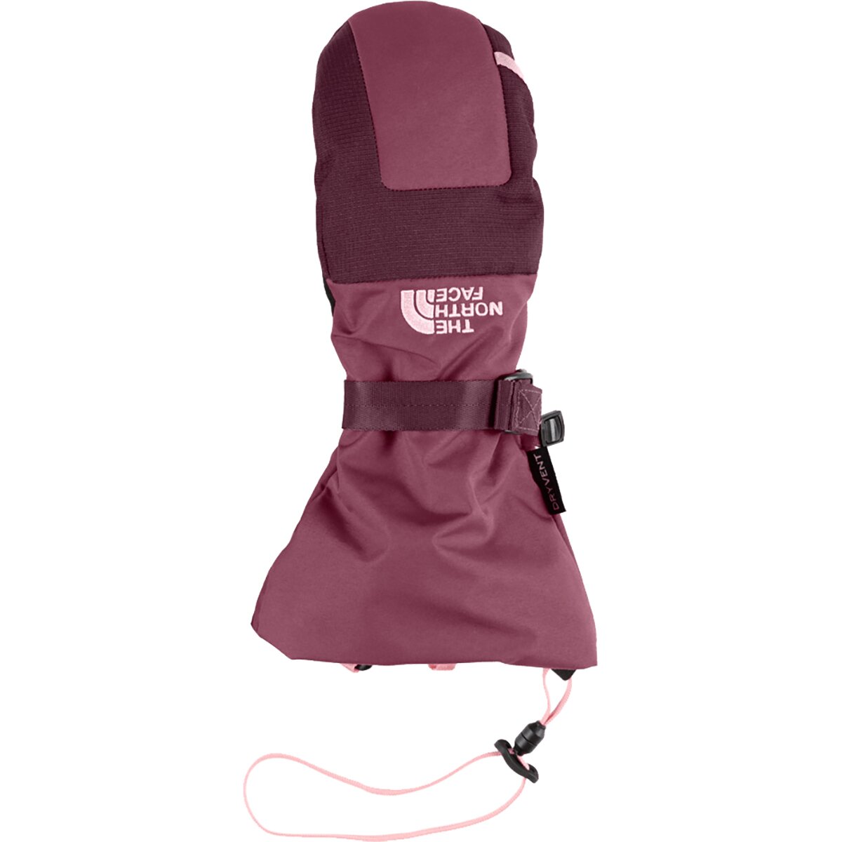 Image of The North Face Montana Mitten - Kids' Burgundy Crush/Fermented Clay, L