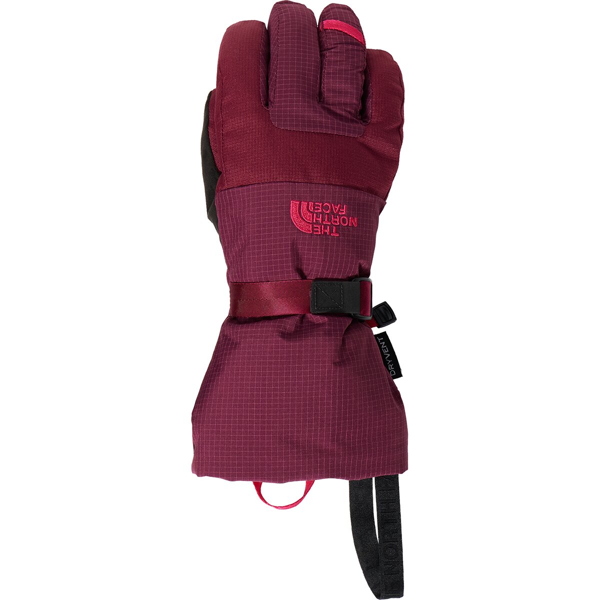 Image of The North Face Montana Ski Glove - Women's Burgundy Crush, XS