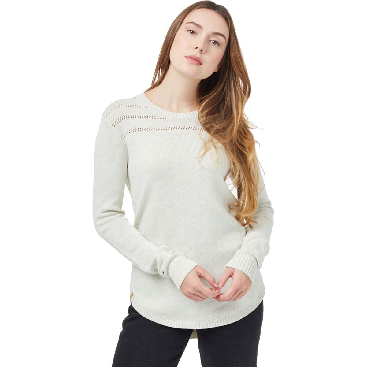 Tentree Forever After Sweater - Women's Elm White Heather, S
