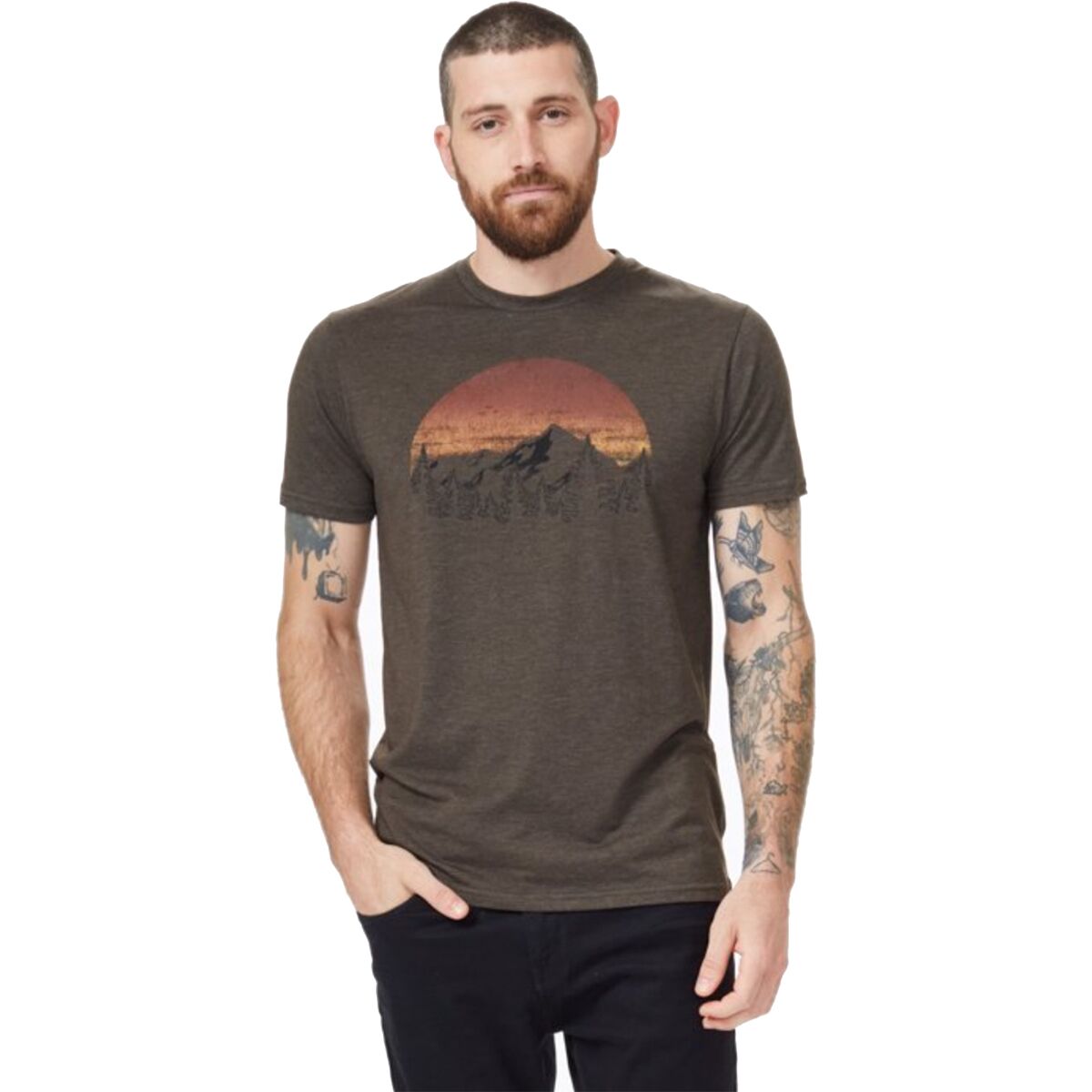 Vintage Sunset T-Shirt - Men