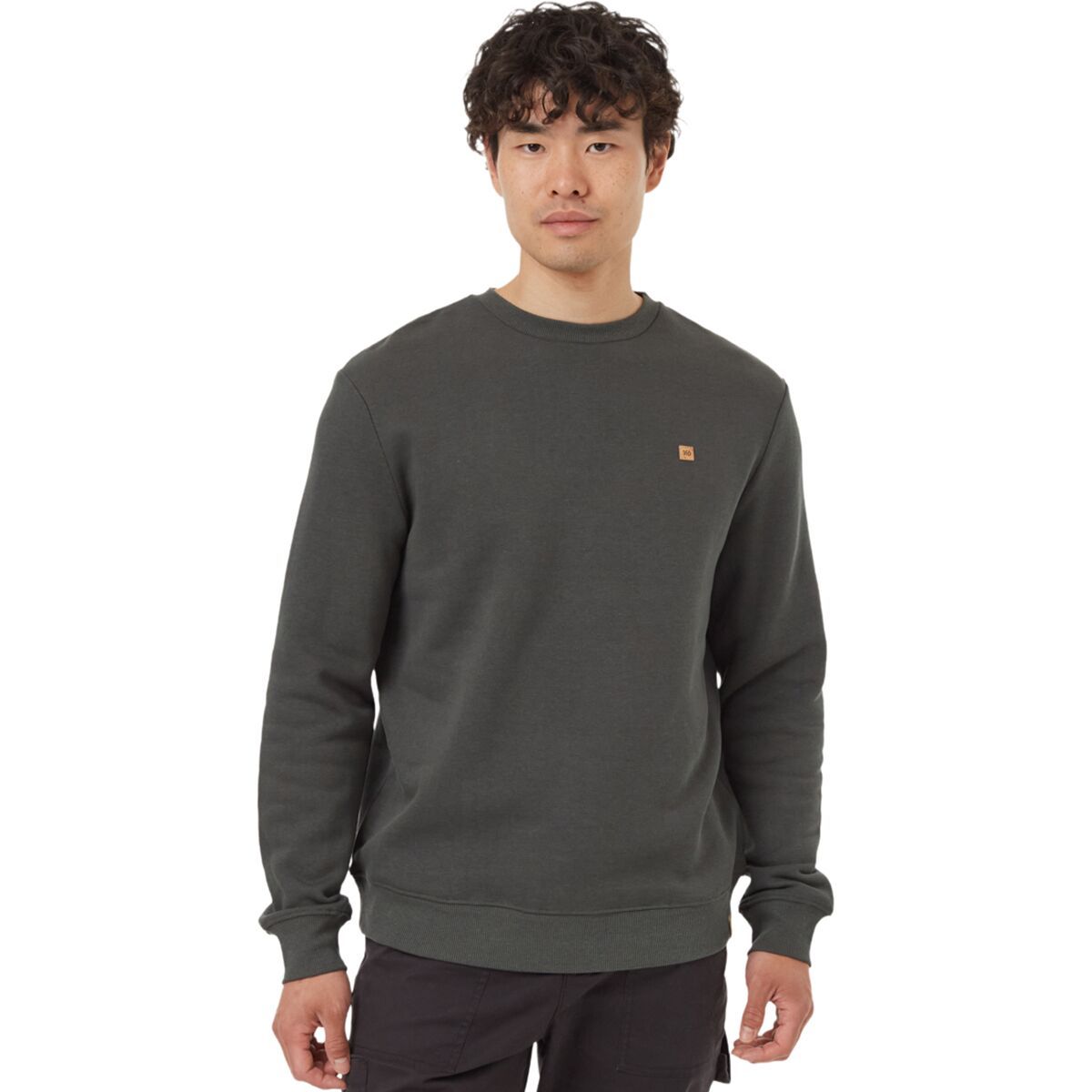 Tentree TreeFleece Classic Crew Sweatshirt - Men's Urban Green, S