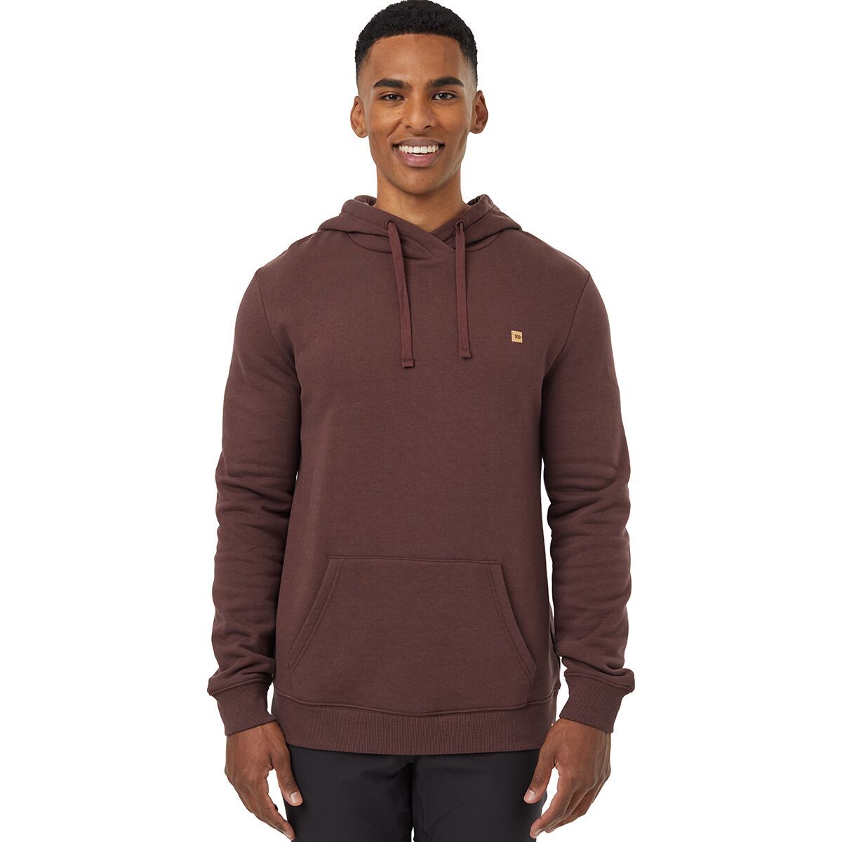 Tentree TreeFleece Reynard Hoodie - Men's Deep Mahogany, L