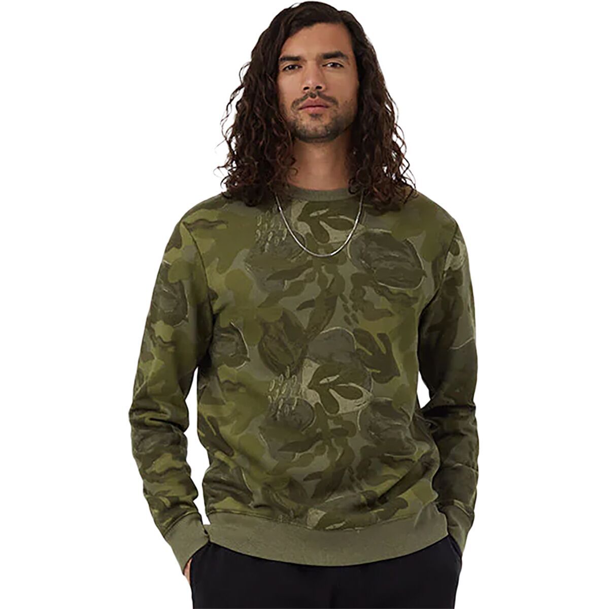 Tentree Abstract Kelp Crew - Men's